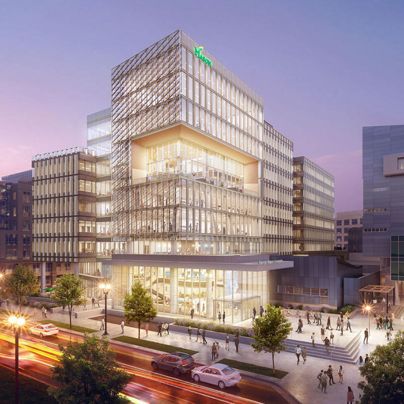 A computer generated rendition of the future Fuse building.