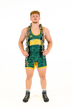 Tyle Kocak in his wrestling kit